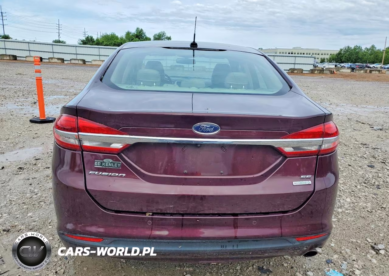 2017 Ford Fusion Se VIN:3FA6P0HDXHR398591 - 6