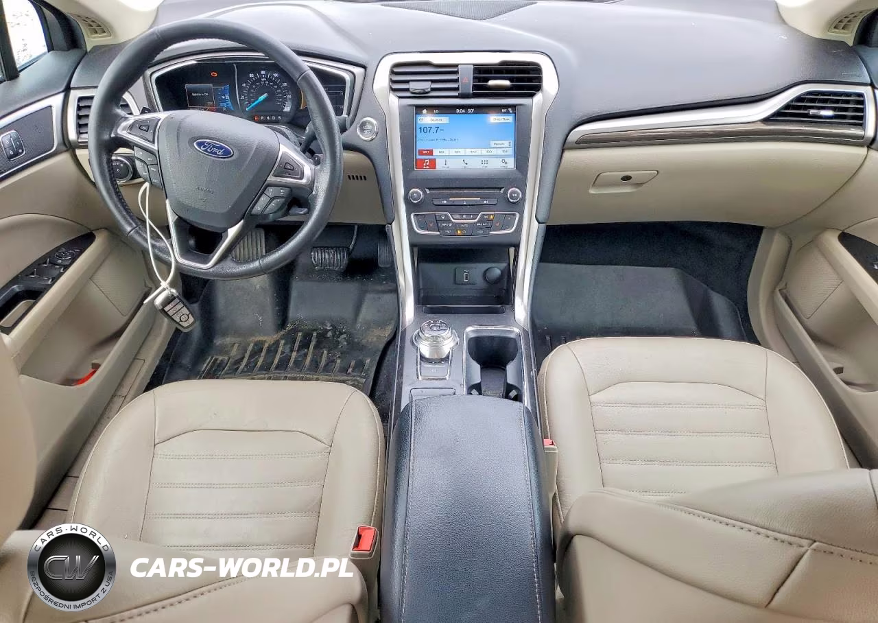 2017 Ford Fusion Se VIN:3FA6P0HDXHR398591 - 8