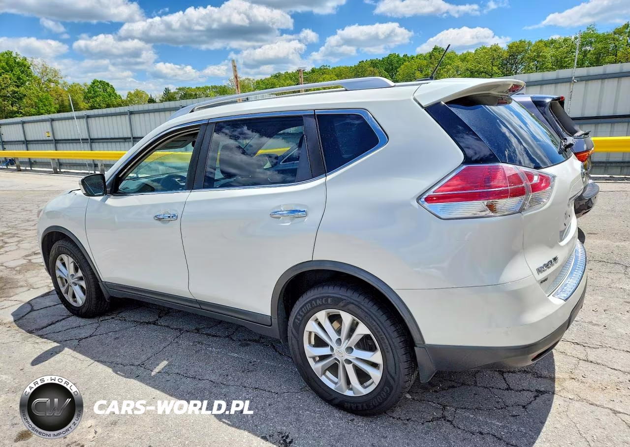 2016 Nissan Rogue Sv VIN:KNMAT2MV4GP695579 - 2