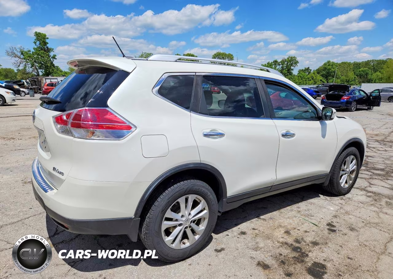 2016 Nissan Rogue Sv VIN:KNMAT2MV4GP695579 - 3