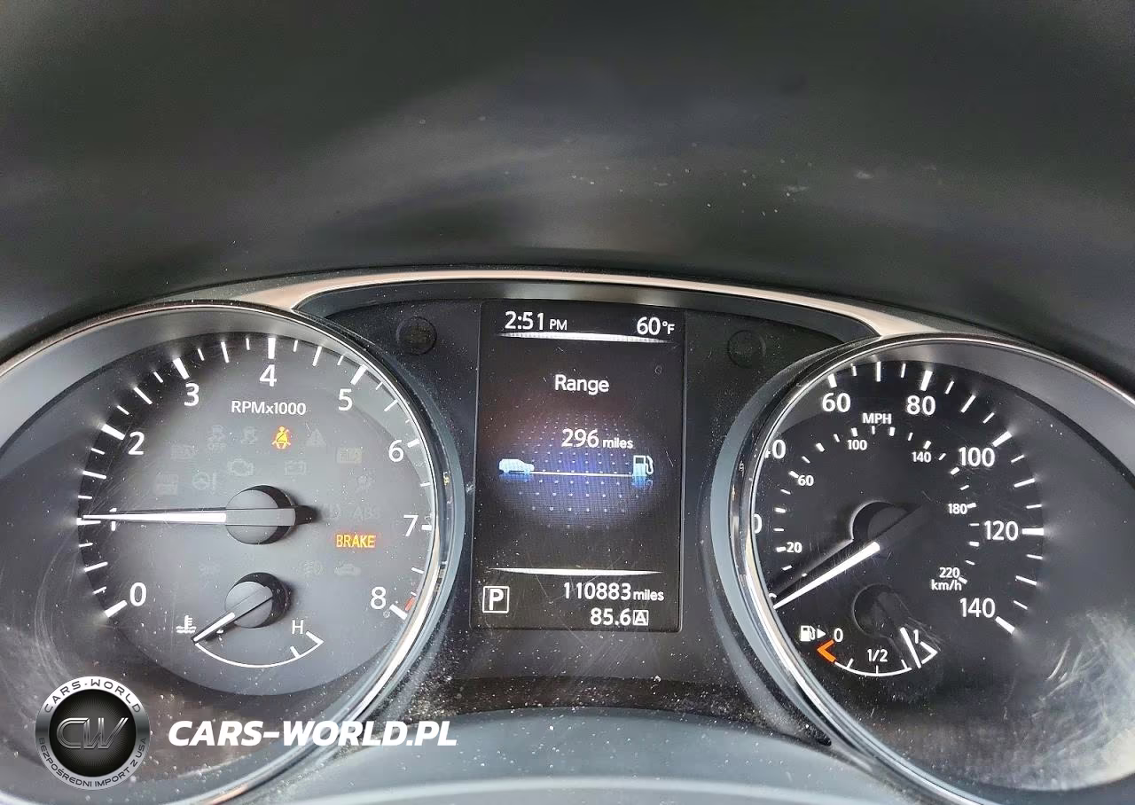 2016 Nissan Rogue Sv VIN:KNMAT2MV4GP695579 - 9