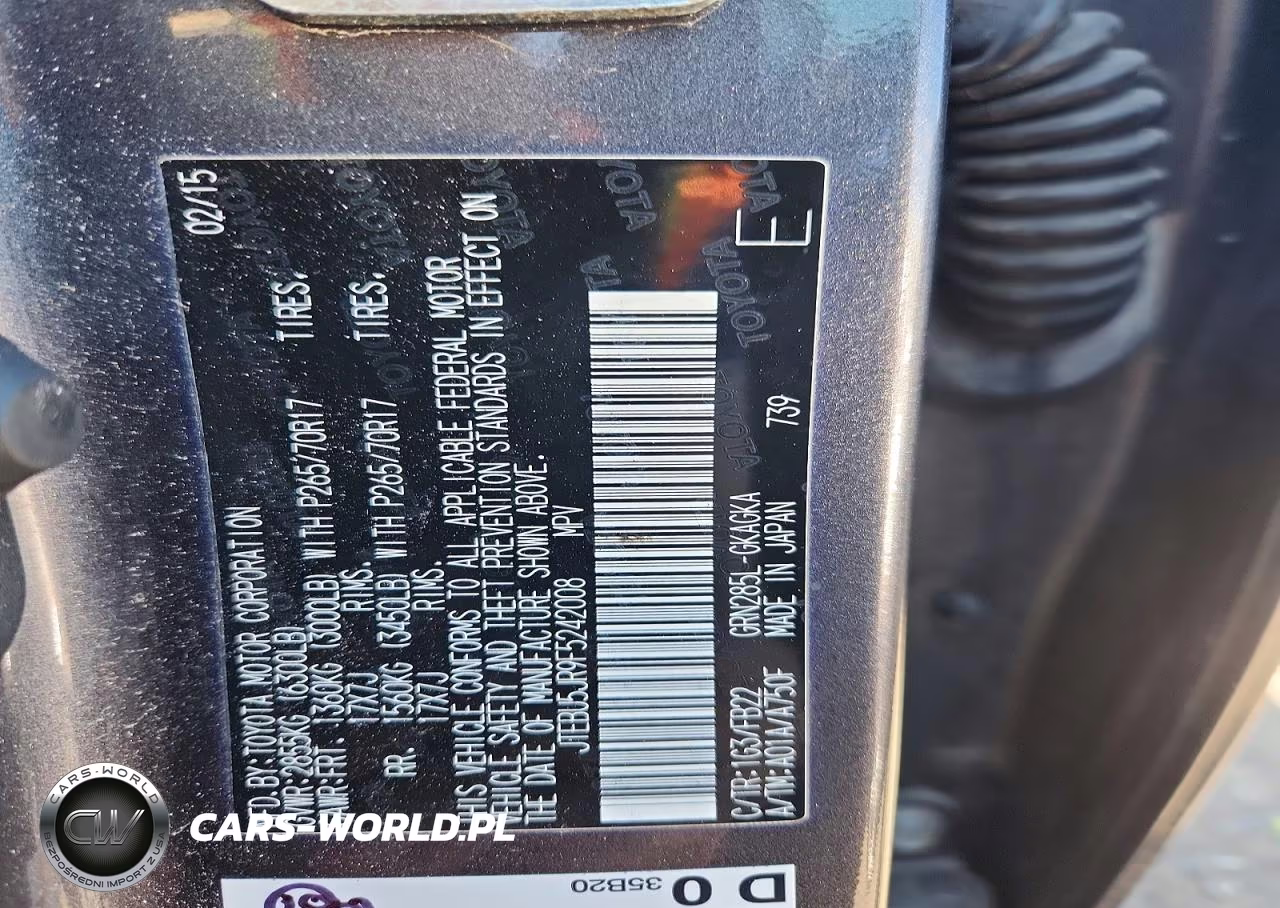 2015 Toyota 4Runner Sr5 VIN:JTEBU5JR9F5242008 - 13