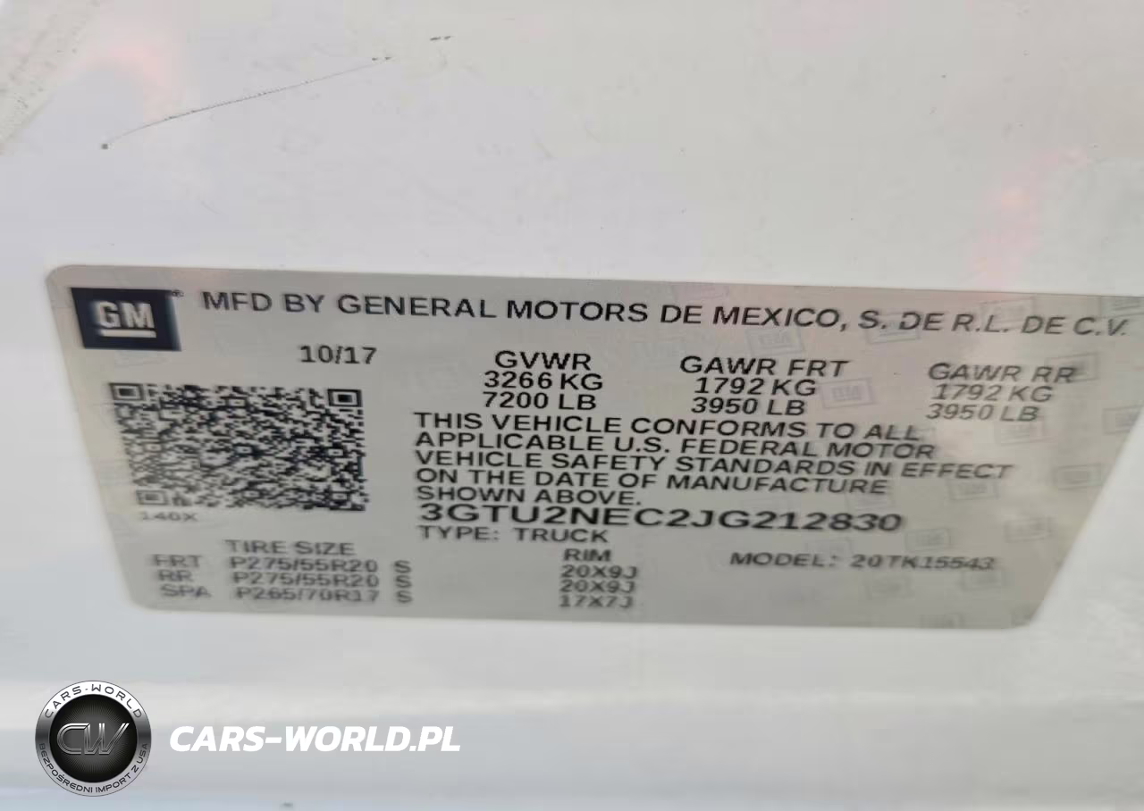 2018 GMC Sierra K1500 Slt VIN:3GTU2NEC2JG212830 - 13