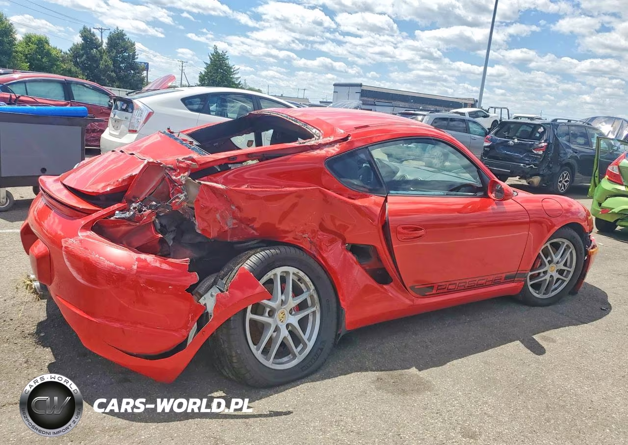 2007 Porsche Cayman VIN:WP0AA29827U760424 - 3