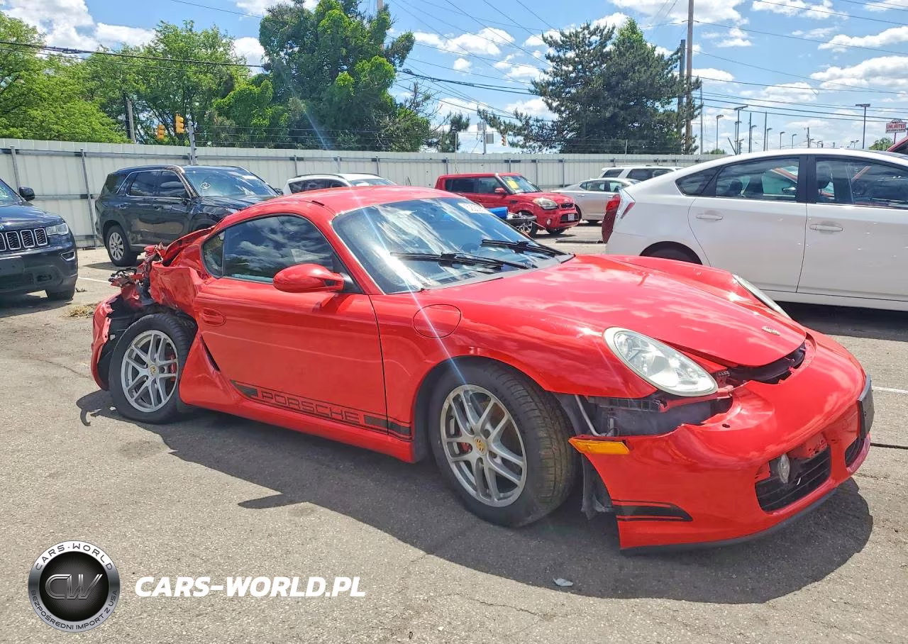 2007 Porsche Cayman VIN:WP0AA29827U760424 - 4