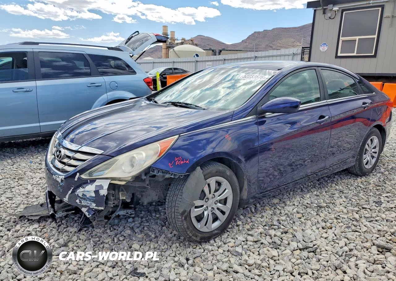 2012 Hyundai Sonata Gls VIN:5NPEB4AC2CH378439 - 1