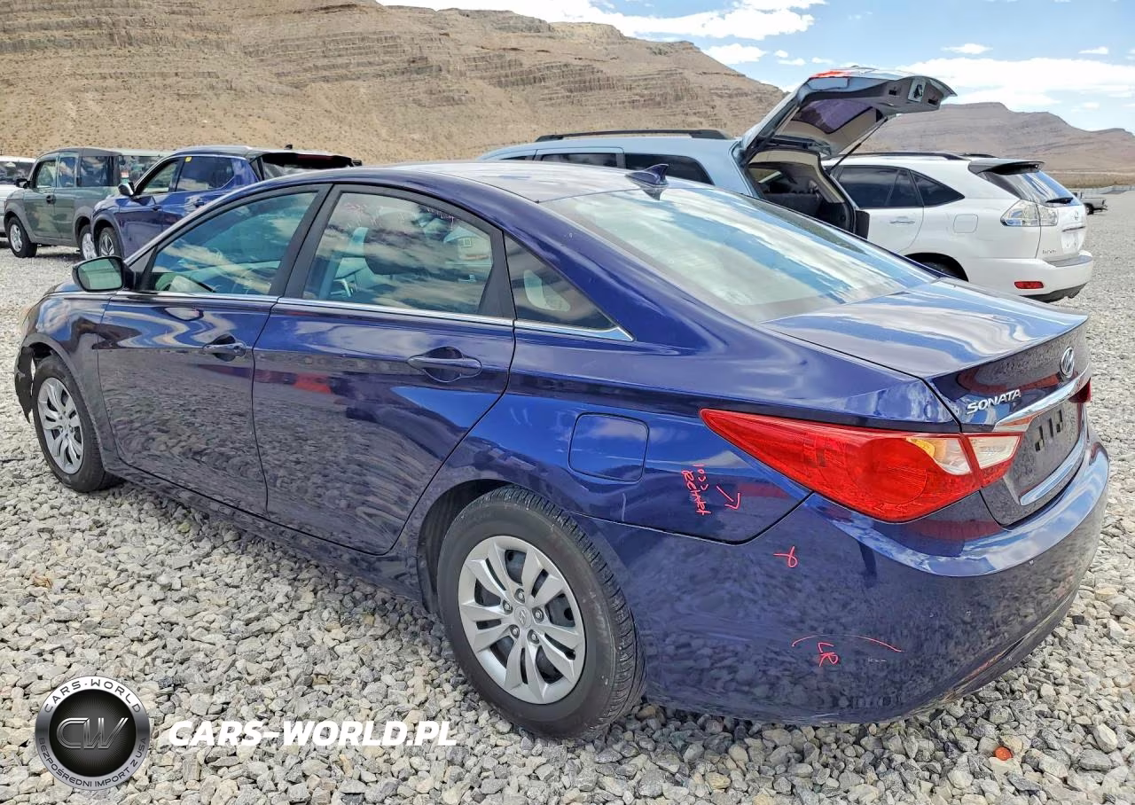 2012 Hyundai Sonata Gls VIN:5NPEB4AC2CH378439 - 2