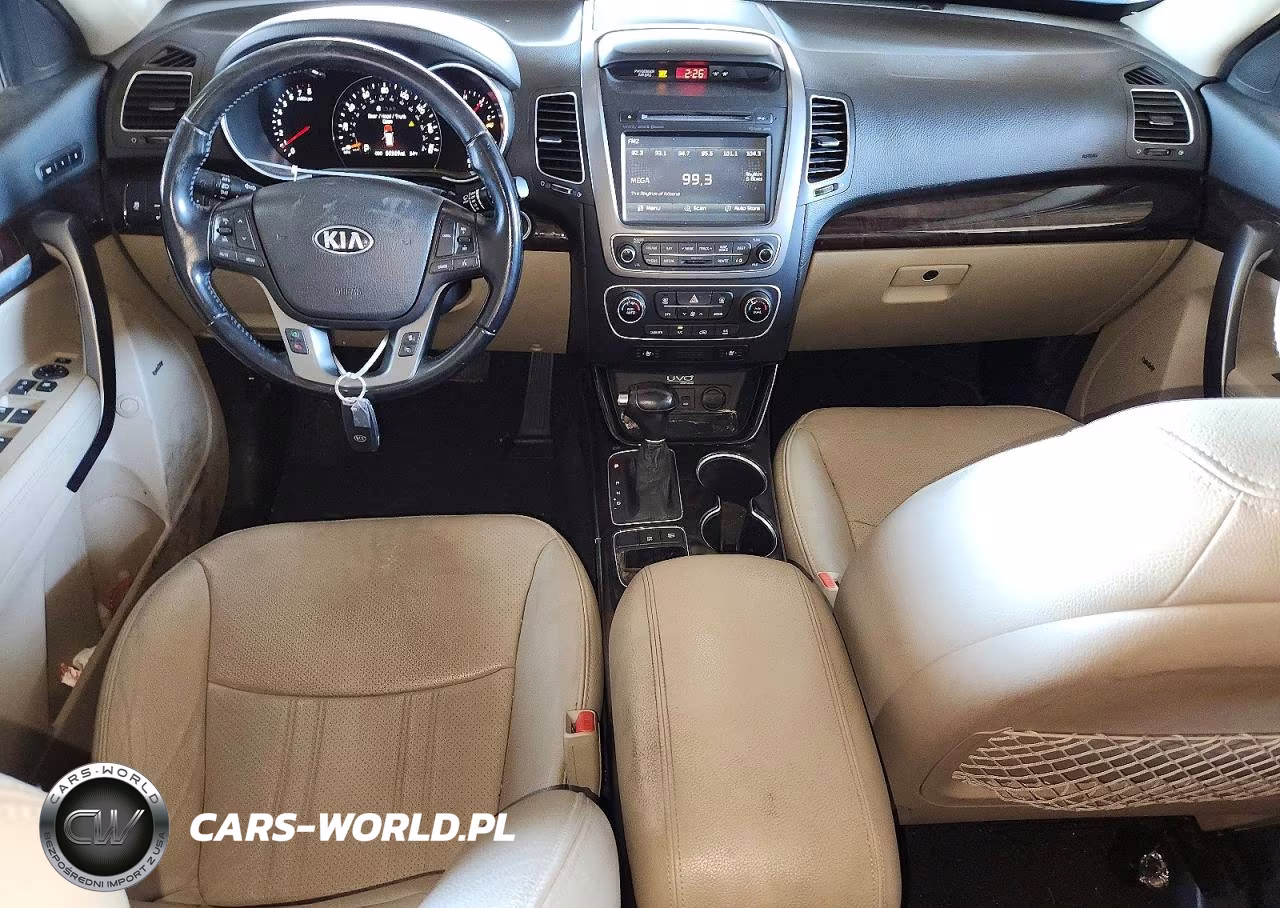 2014 Kia Sorento Lx VIN:5XYKT4A63EG517739 - 8