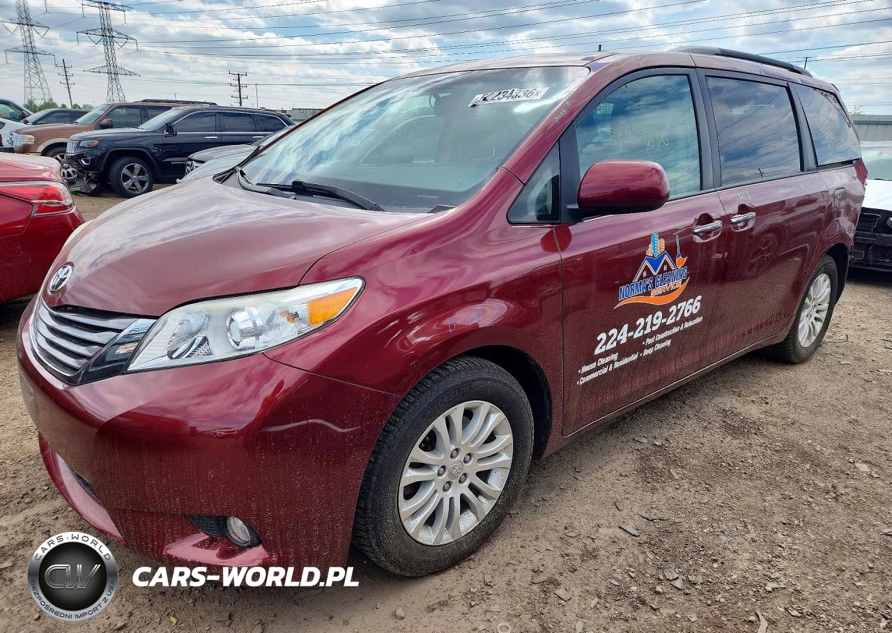 2017 Toyota Sienna Xle 8-Passenger