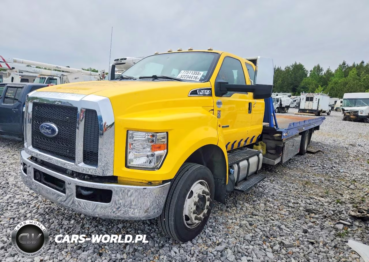 2021 Ford F650 Super Duty Rollback Tow Truck VIN:1FDWX6DE2MDF04543 - 2
