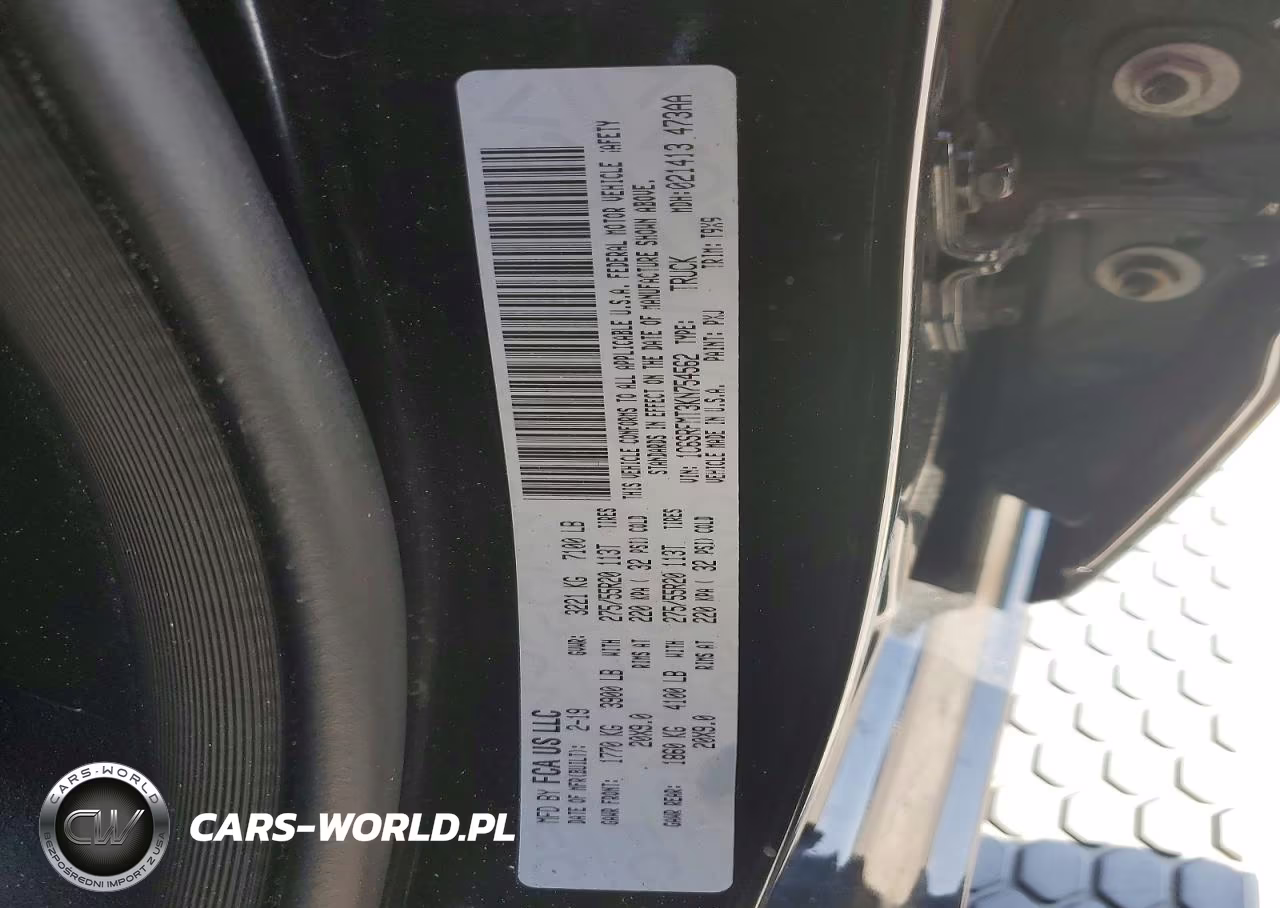 2019 Ram 1500 Big Horn VIN:1C6SRFMT3KN754562 - 13