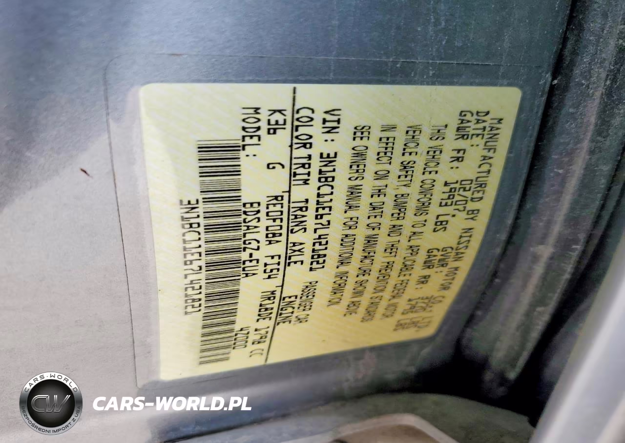2007 Nissan Versa 1.8 S VIN:3N1BC11E67L421821 - 12