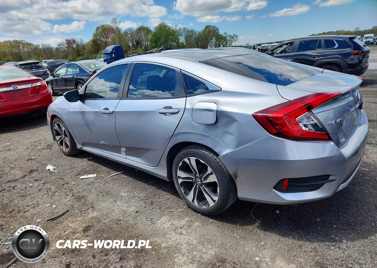 2019 Honda Civic Lx VIN:2HGFC2F66KH564955 - 2