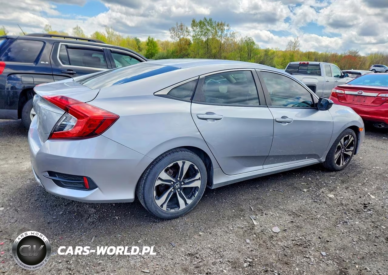2019 Honda Civic Lx VIN:2HGFC2F66KH564955 - 3
