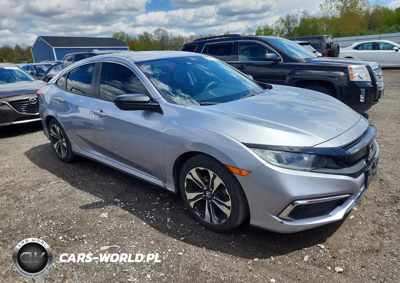 2019 Honda Civic Lx VIN:2HGFC2F66KH564955 - 4