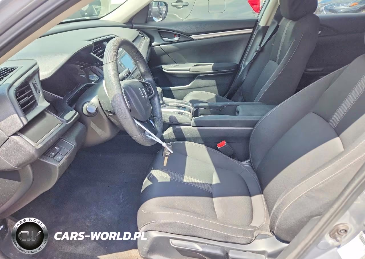 2019 Honda Civic Lx VIN:2HGFC2F66KH564955 - 7