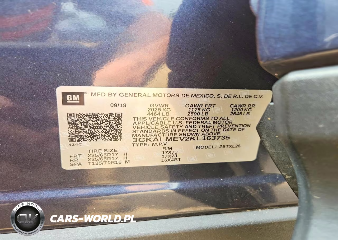 2019 GMC Terrain Sle VIN:3GKALMEV2KL163735 - 13