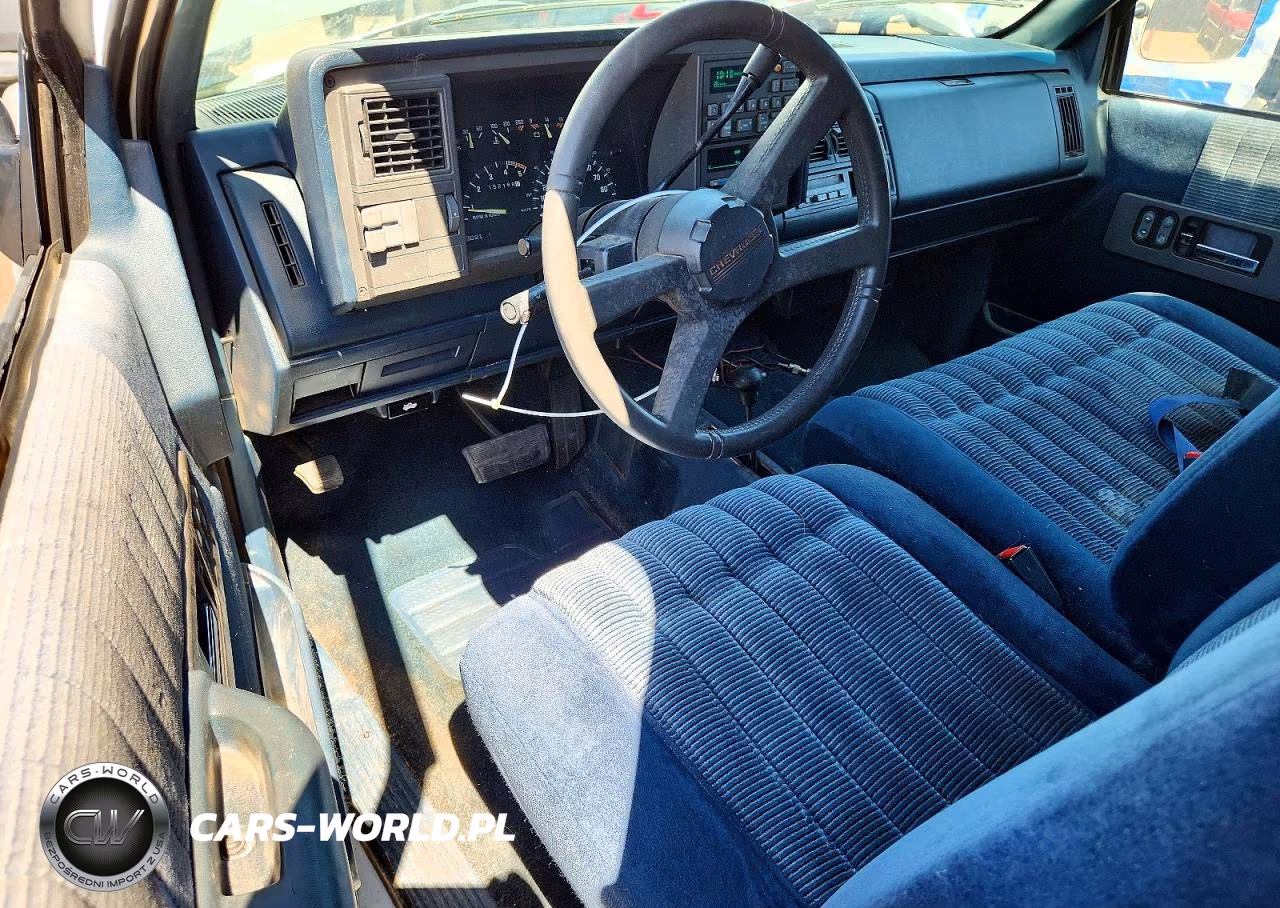 1992 Chevrolet Gmt-400 K1500 VIN:2GCEK19K3N1231867 - 8