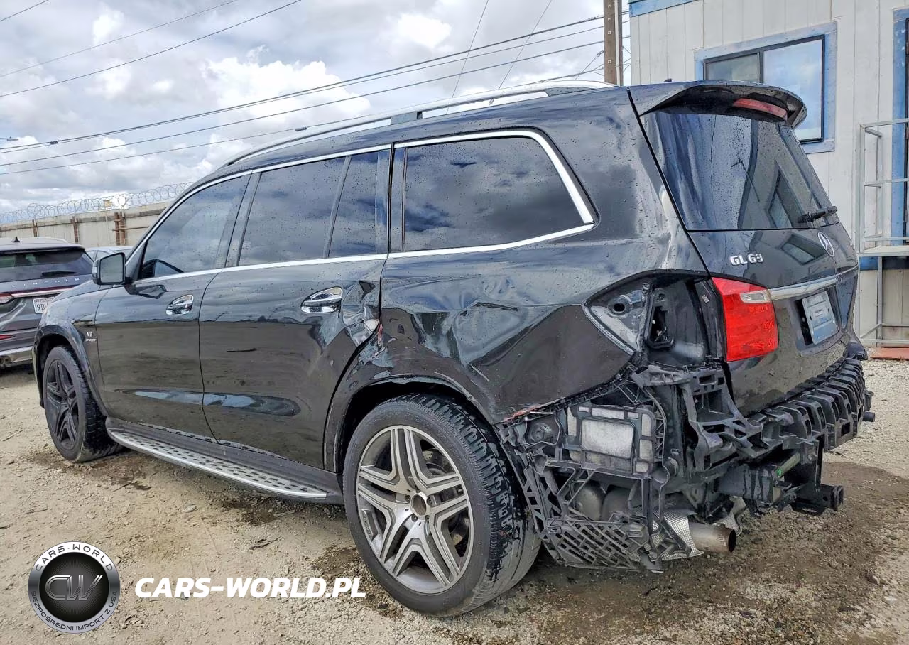 2015 Mercedes-Benz Gl 63 Amg VIN:4JGDF7EE9FA445980 - 2