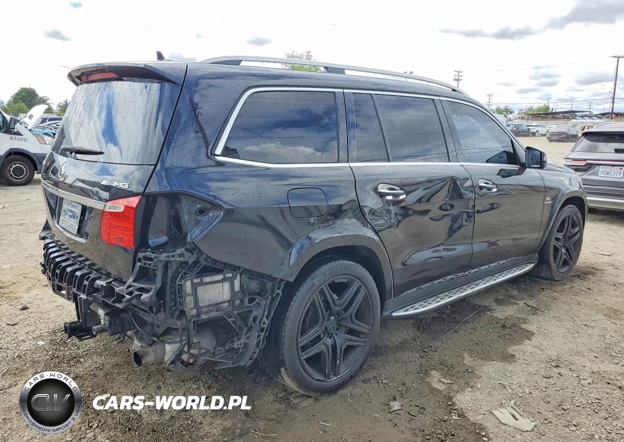 2015 Mercedes-Benz Gl 63 Amg VIN:4JGDF7EE9FA445980 - 3