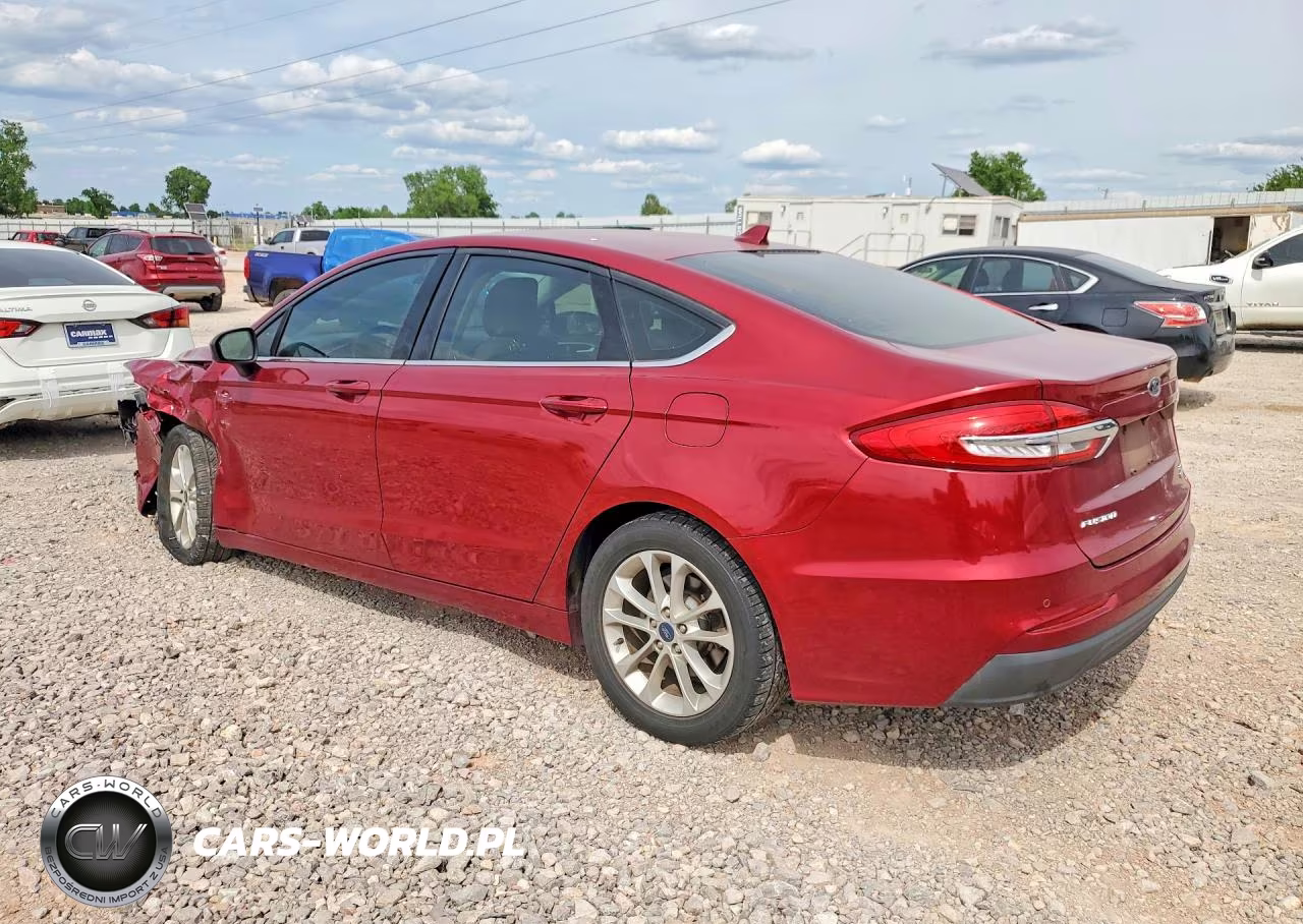 2019 Ford Fusion Se VIN:3FA6P0HD6KR132959 - 2