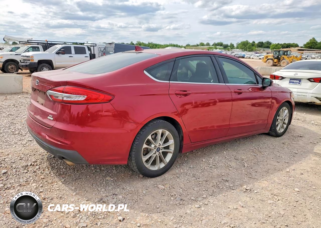 2019 Ford Fusion Se VIN:3FA6P0HD6KR132959 - 3