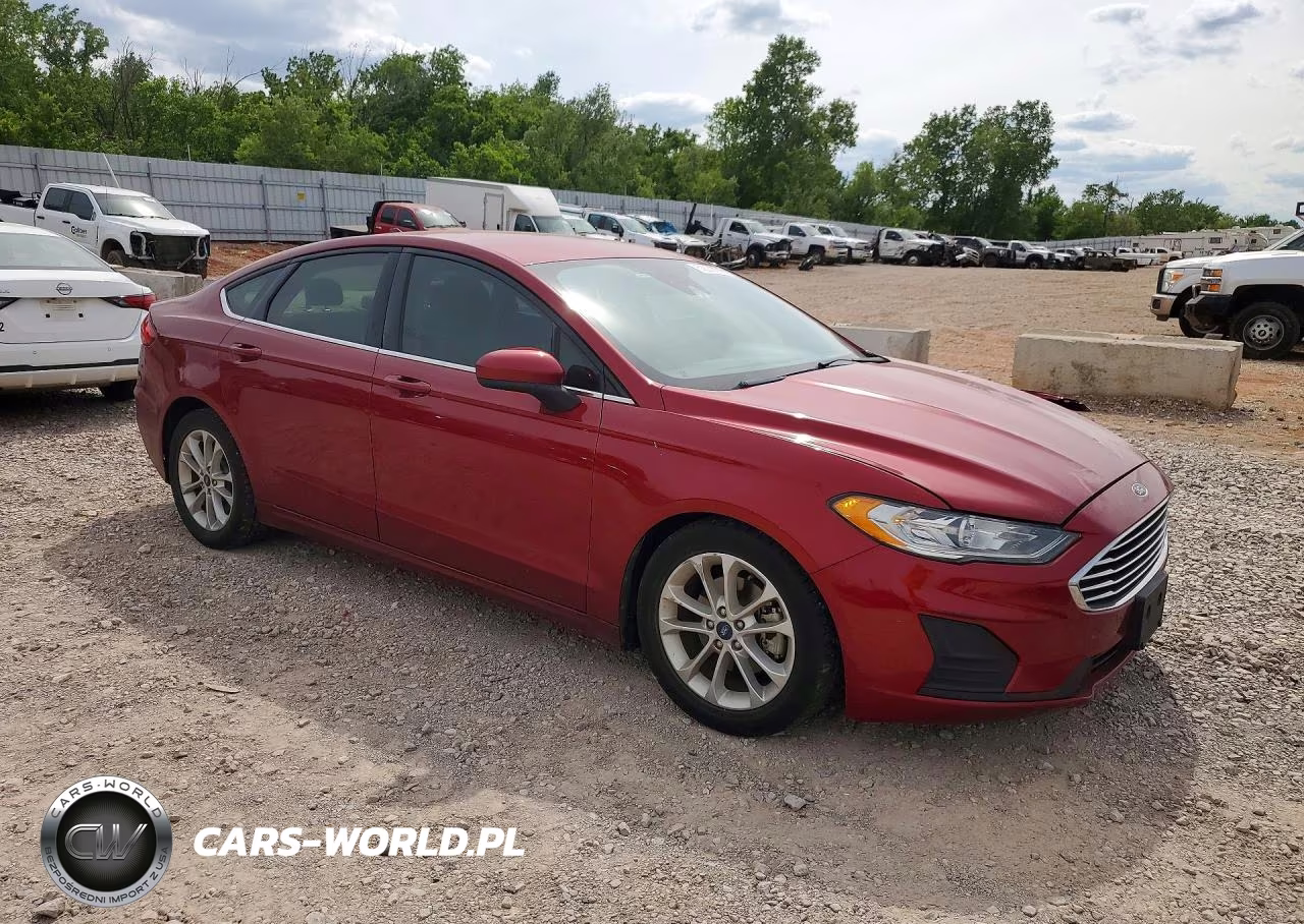 2019 Ford Fusion Se VIN:3FA6P0HD6KR132959 - 4