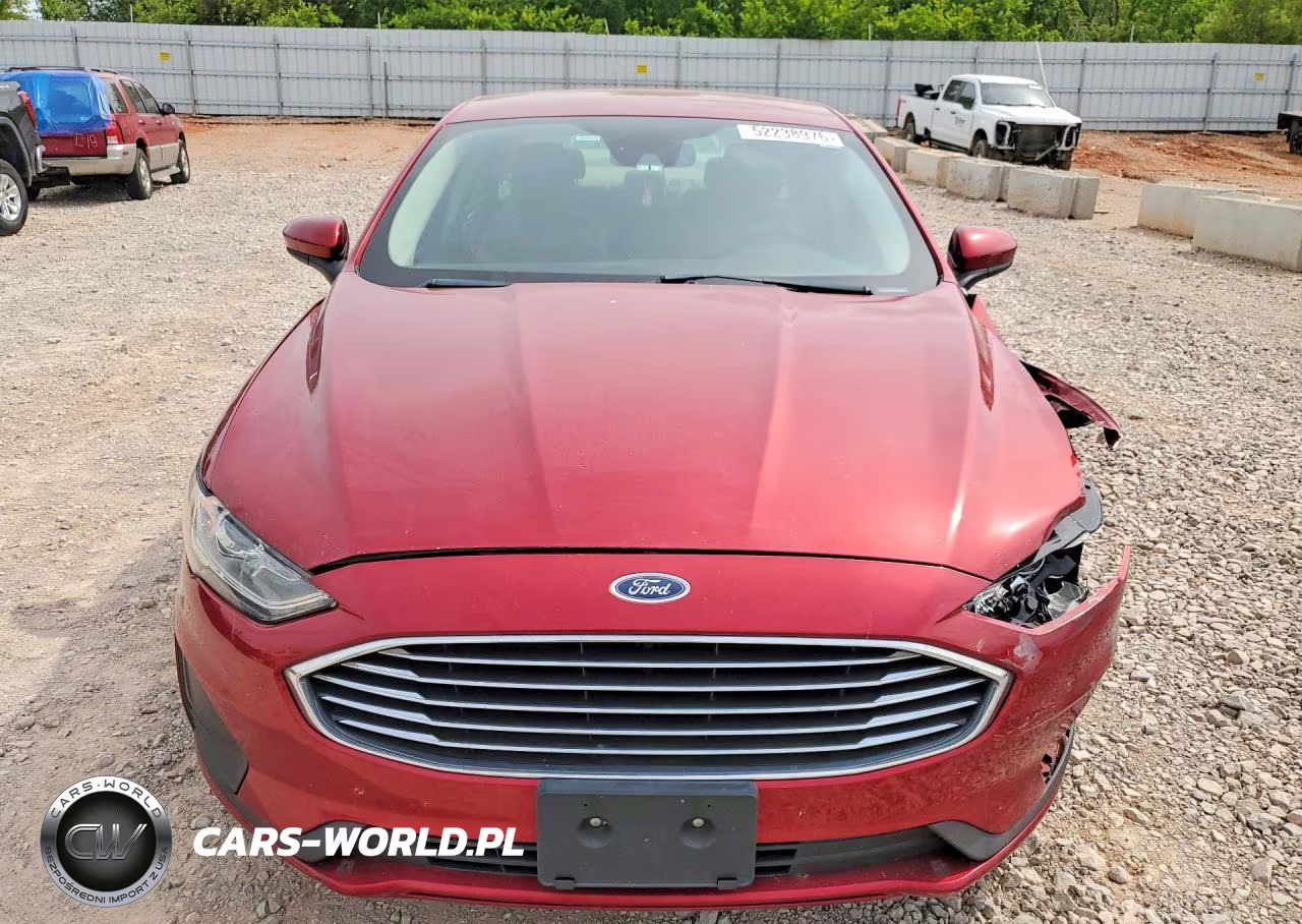 2019 Ford Fusion Se VIN:3FA6P0HD6KR132959 - 5