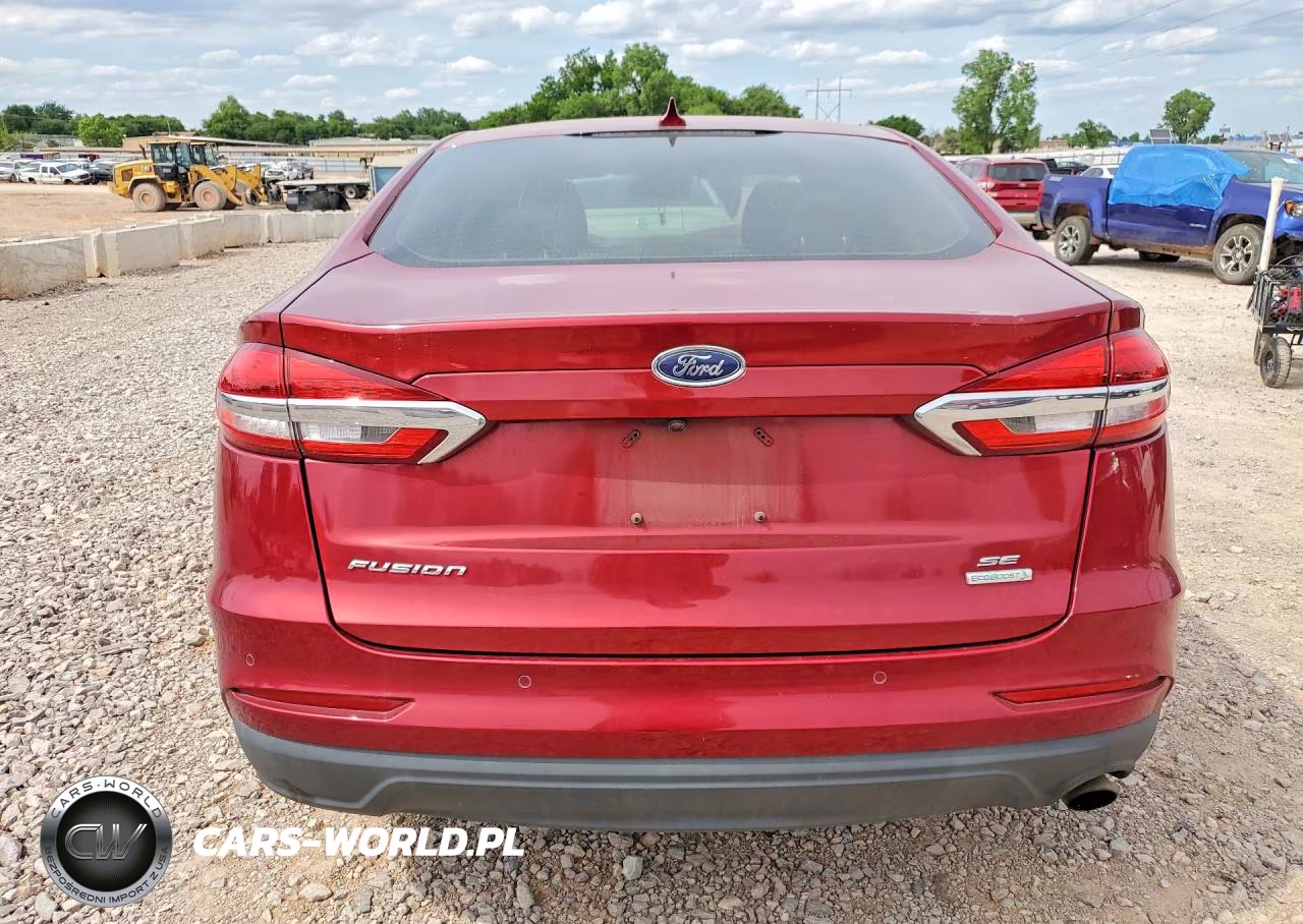 2019 Ford Fusion Se VIN:3FA6P0HD6KR132959 - 6
