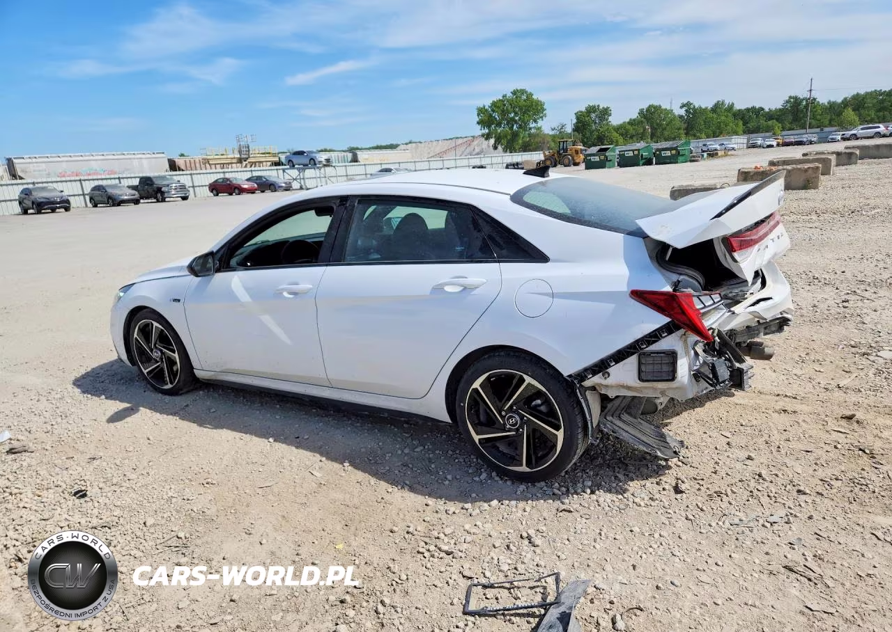 2023 Hyundai Elantra N Line VIN:KMHLR4AF0PU587182 - 2