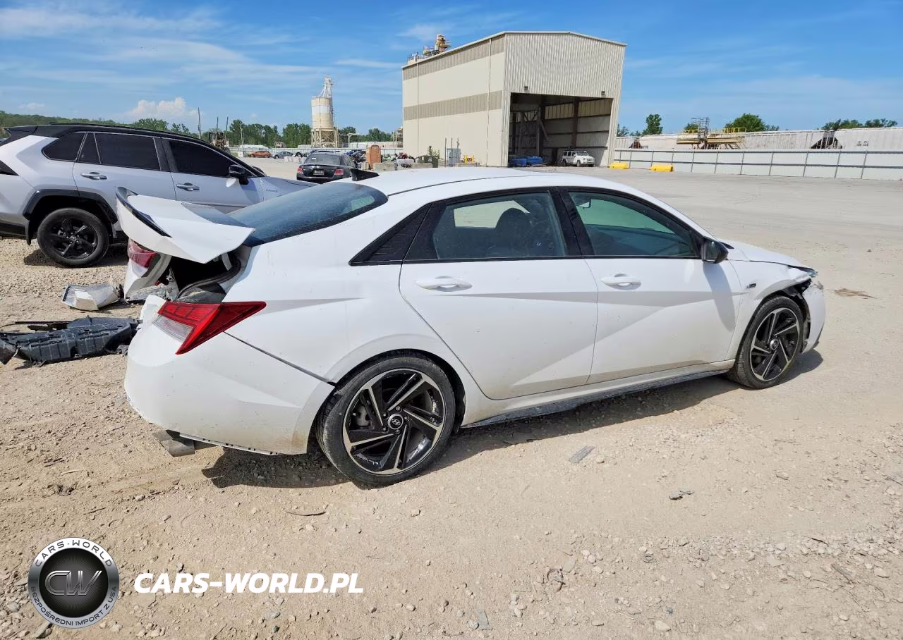 2023 Hyundai Elantra N Line VIN:KMHLR4AF0PU587182 - 3