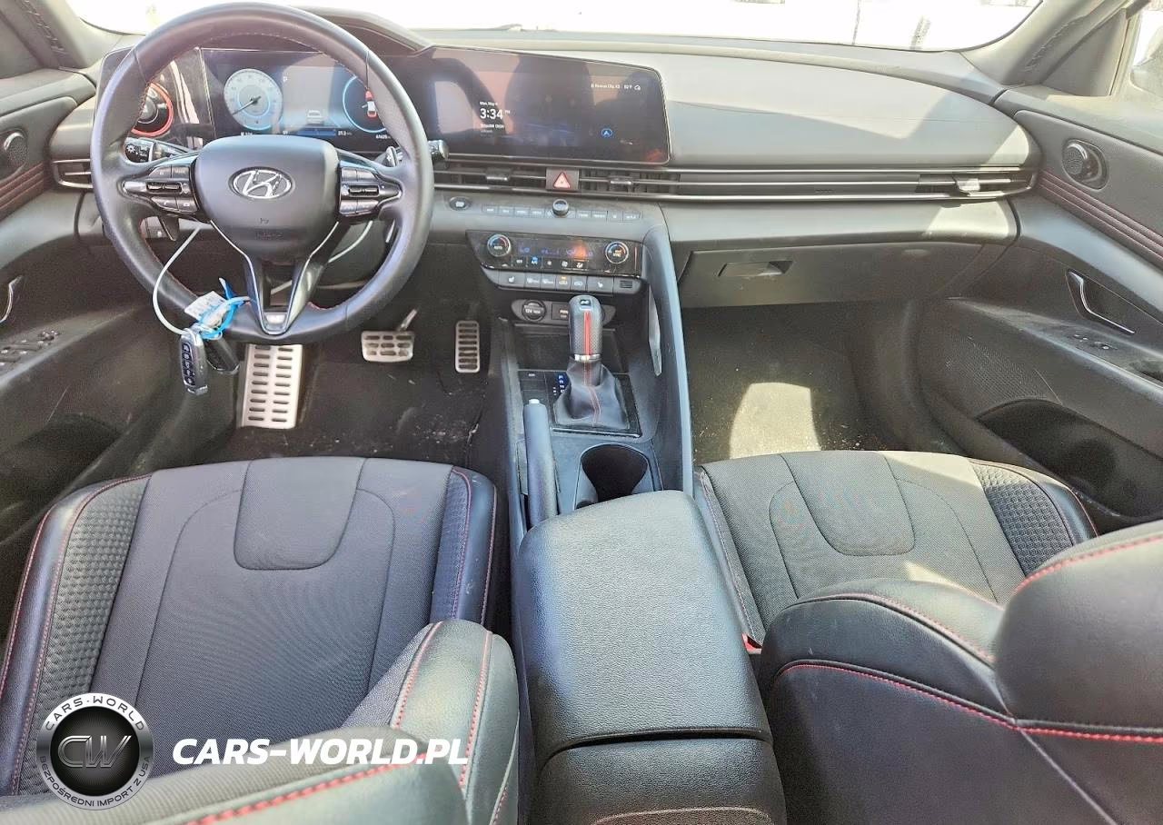 2023 Hyundai Elantra N Line VIN:KMHLR4AF0PU587182 - 8