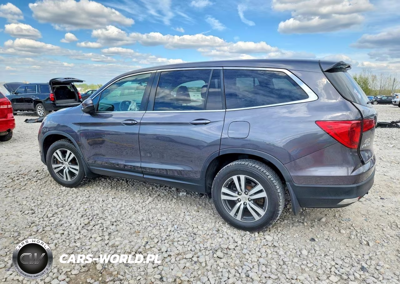 2017 Honda Pilot Exl VIN:5FNYF6H50HB029189 - 2