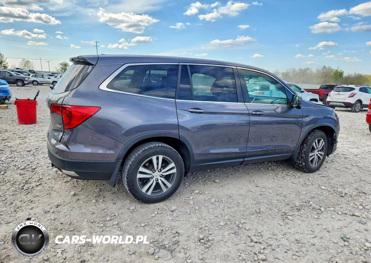 2017 Honda Pilot Exl VIN:5FNYF6H50HB029189 - 3