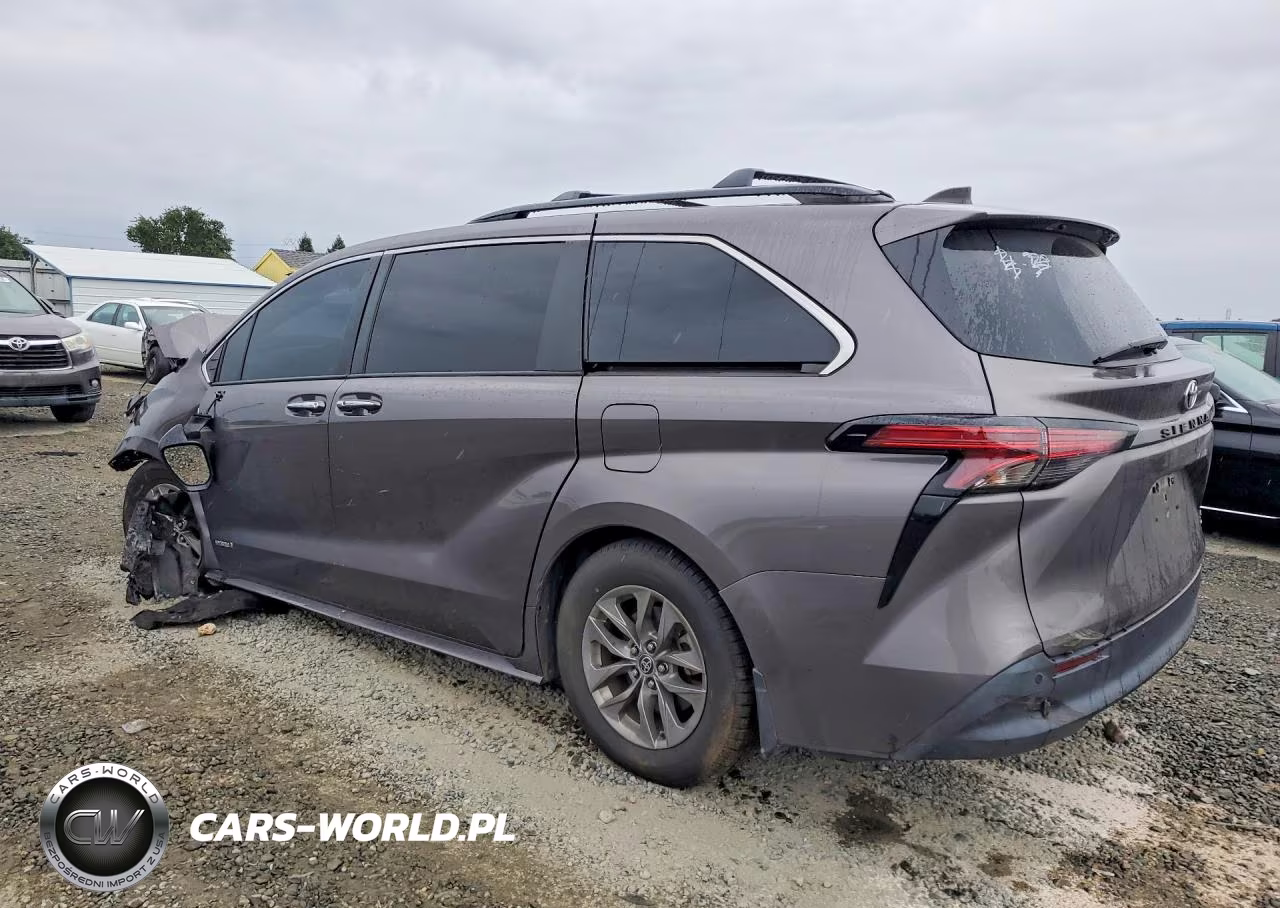 2021 Toyota Sienna Xle VIN:5TDYRKEC9MS036750 - 2