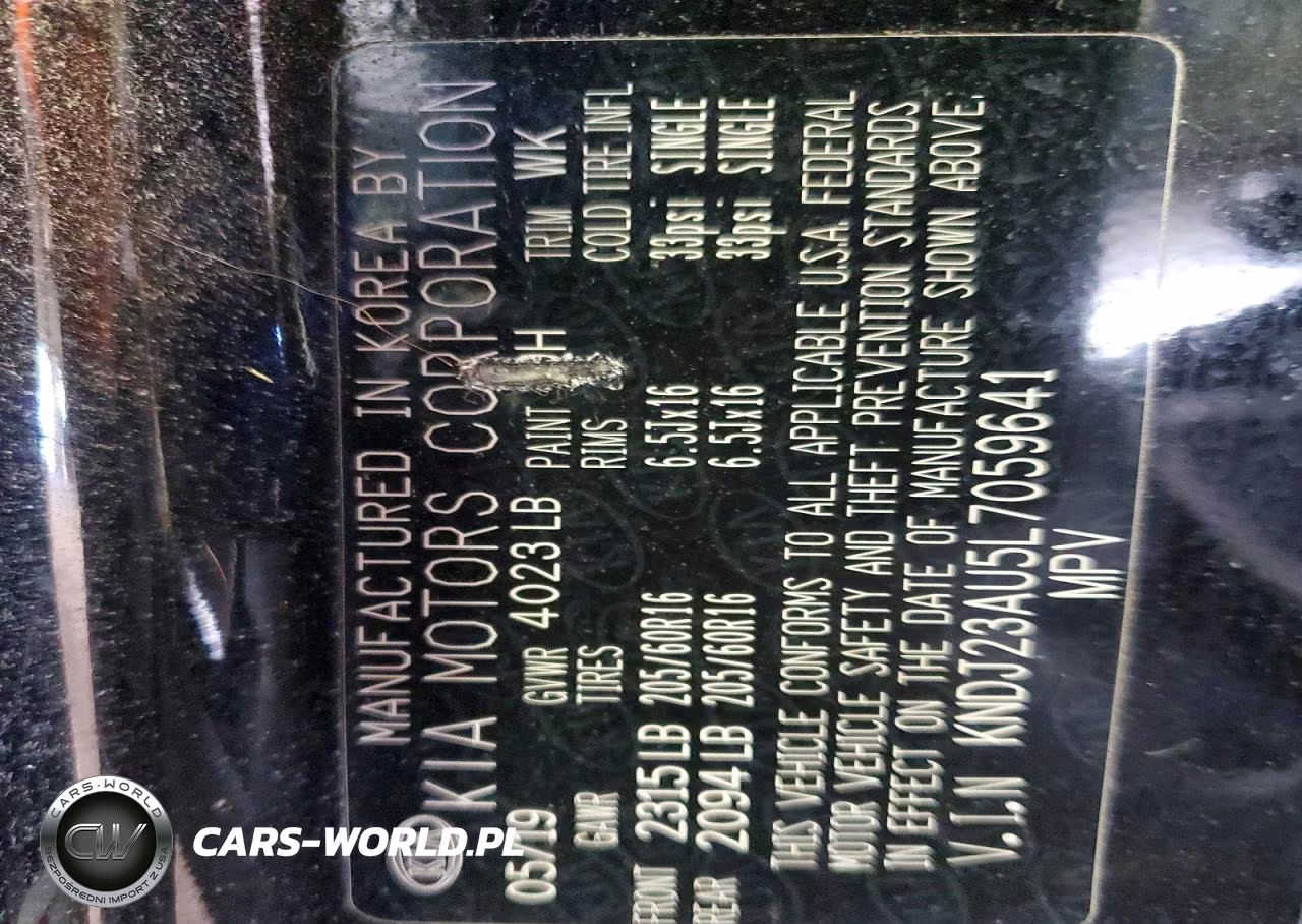 2020 Kia Soul Lx VIN:KNDJ23AU5L7059641 - 13