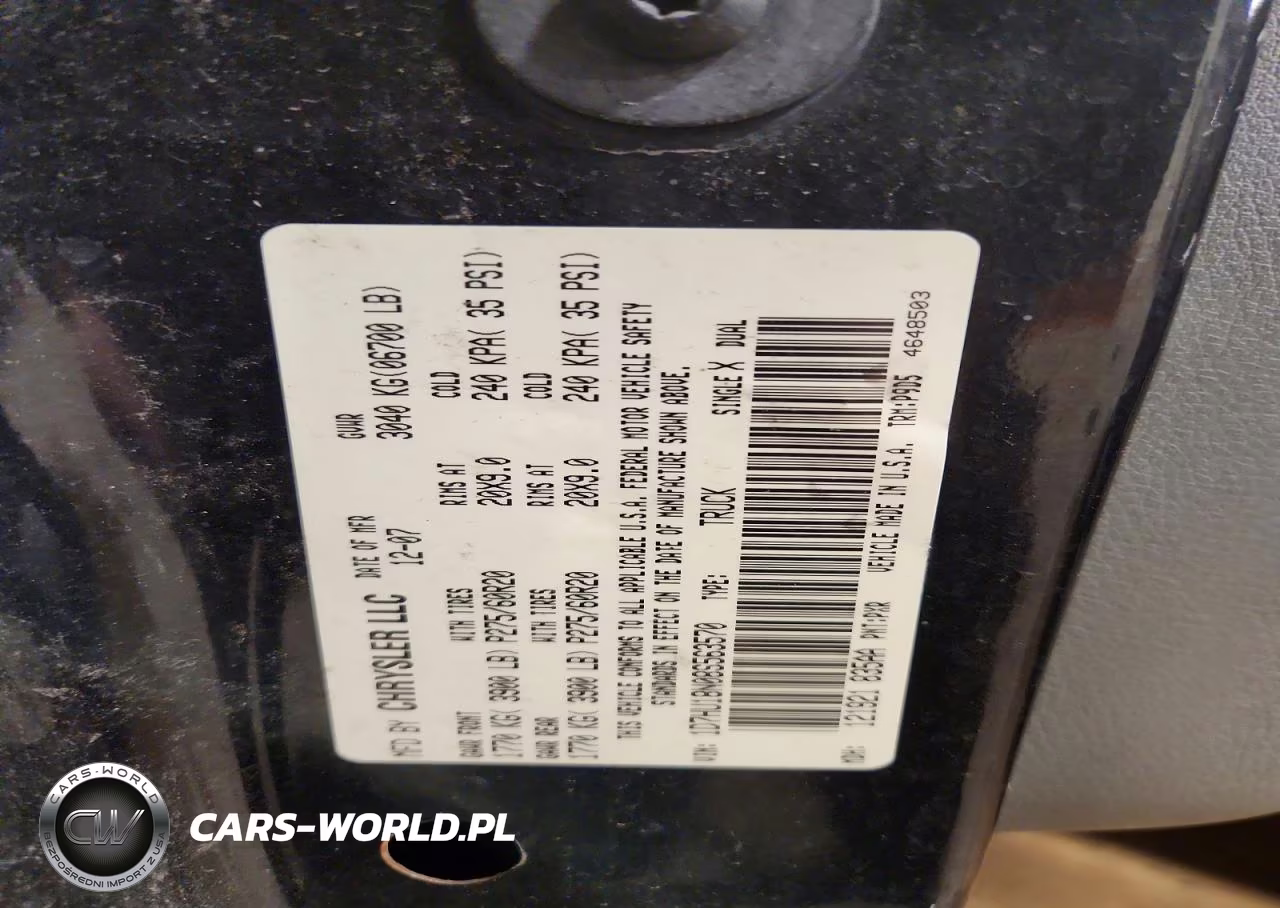 2008 Dodge Ram 1500 St VIN:1D7HU18N08S563570 - 12