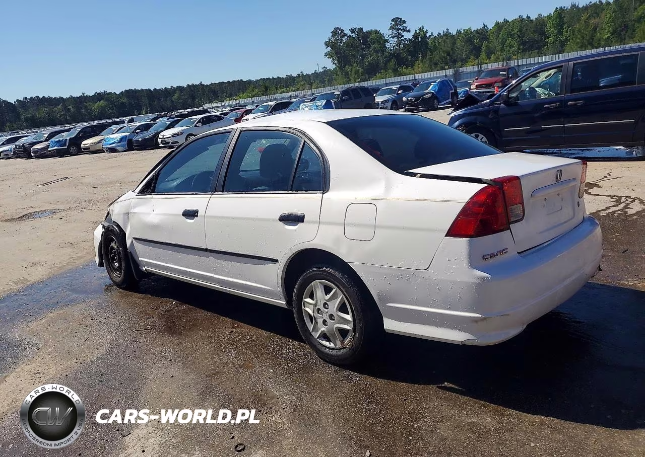 2005 Honda Civic Dx Vp VIN:1HGES16375L029624 - 2