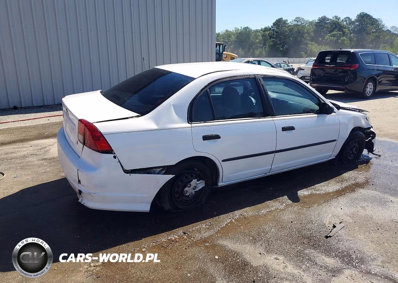 2005 Honda Civic Dx Vp VIN:1HGES16375L029624 - 3