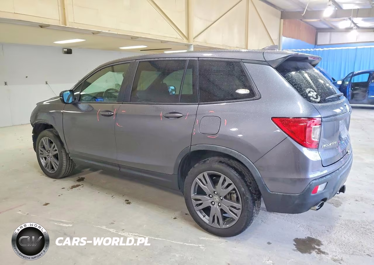 2019 Honda Passport Exl VIN:5FNYF8H56KB016322 - 2