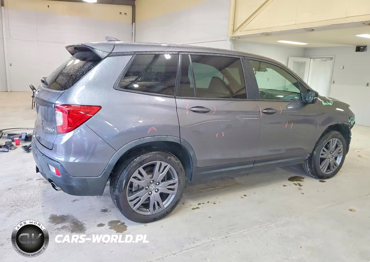 2019 Honda Passport Exl VIN:5FNYF8H56KB016322 - 3