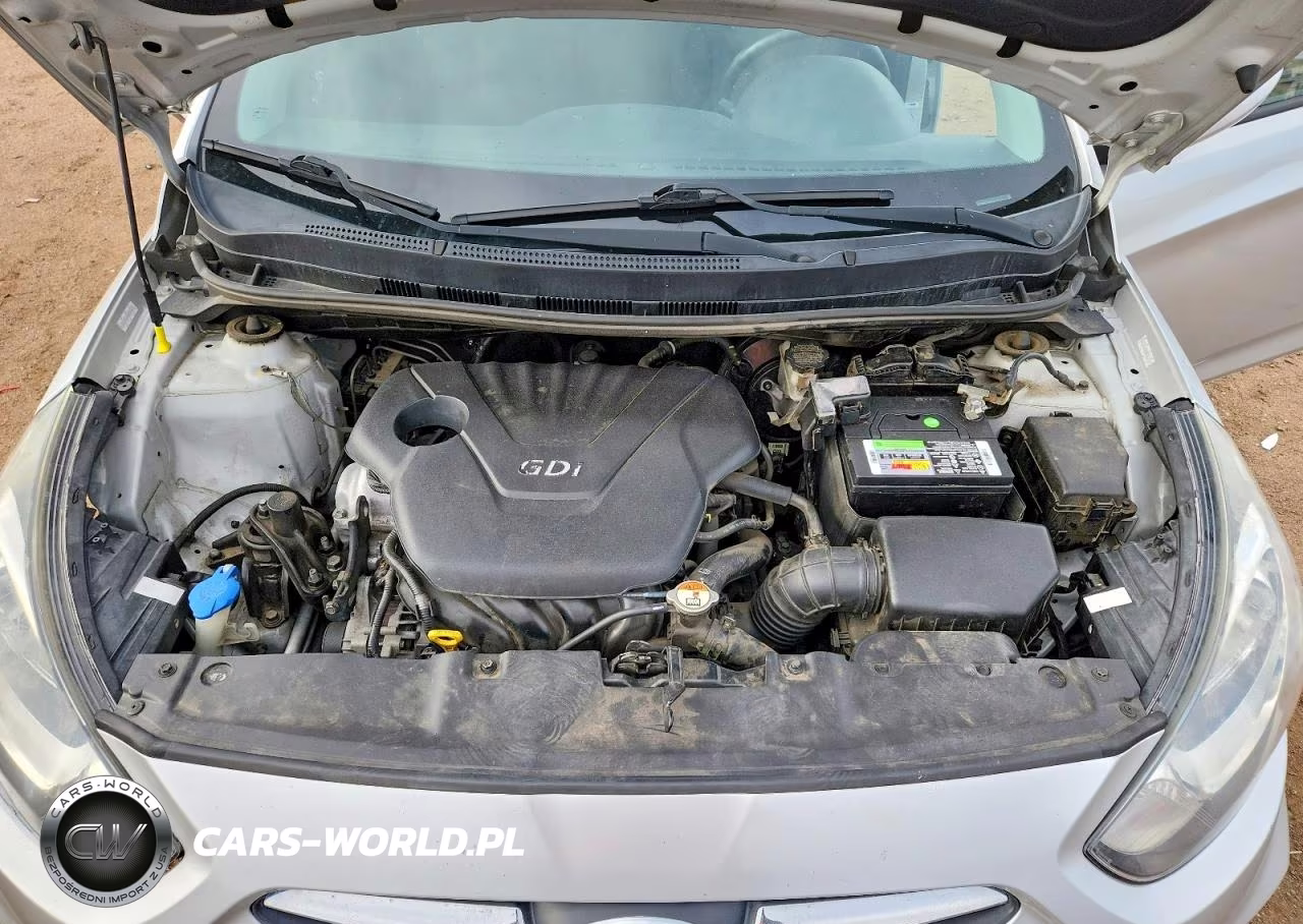 2013 Hyundai Accent Gs VIN:KMHCT5AE0DU131550 - 11