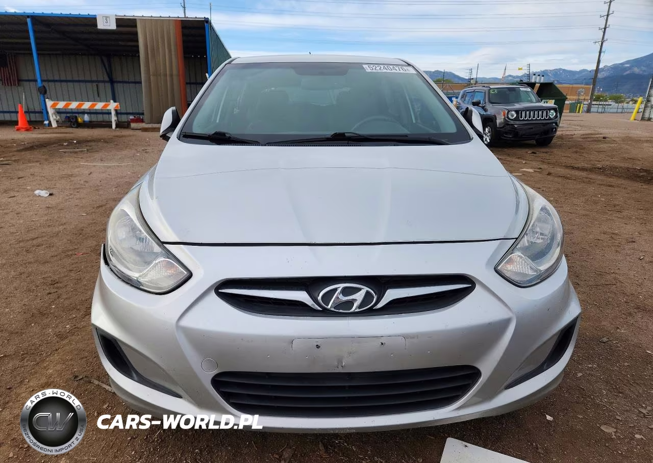 2013 Hyundai Accent Gs VIN:KMHCT5AE0DU131550 - 5