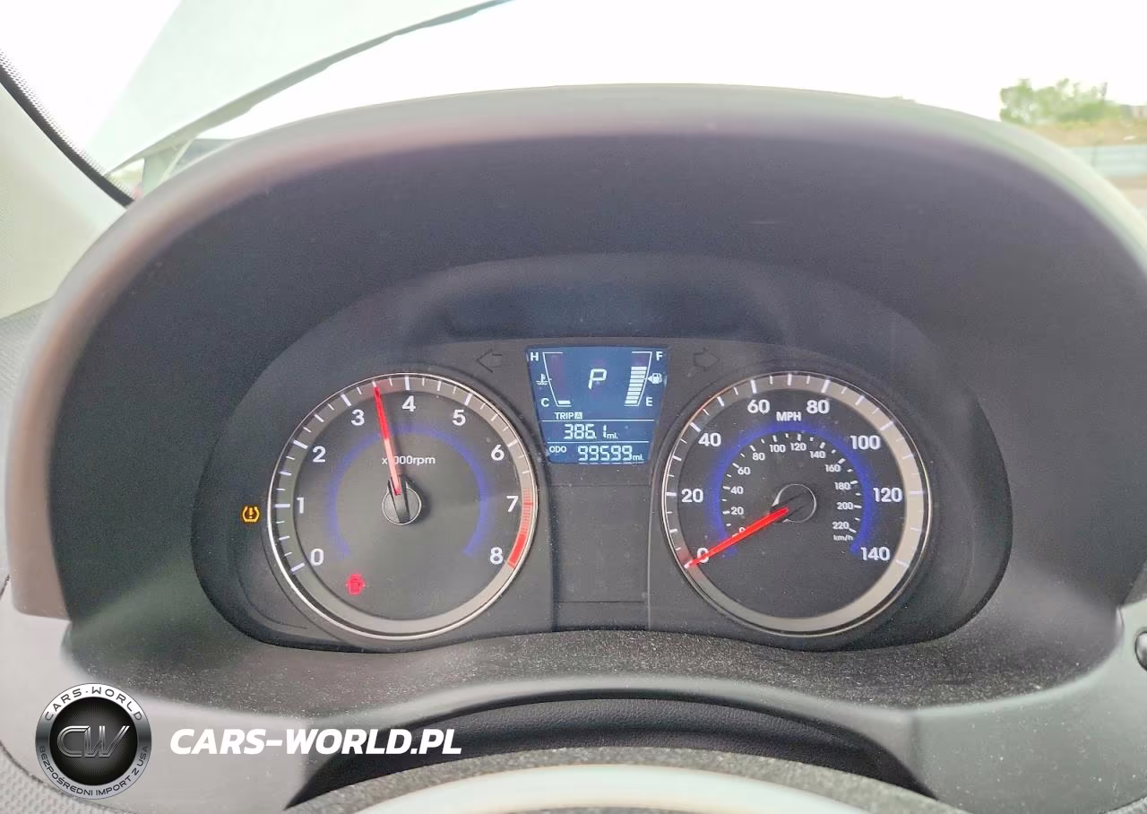 2013 Hyundai Accent Gs VIN:KMHCT5AE0DU131550 - 9
