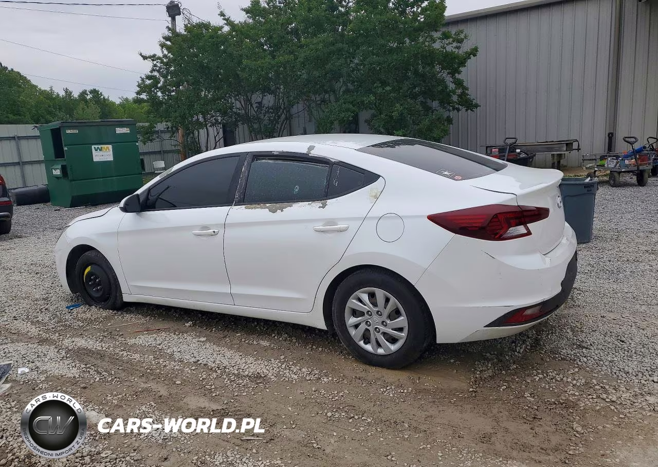 2019 Hyundai Elantra Se VIN:5NPD74LF7KH496070 - 2