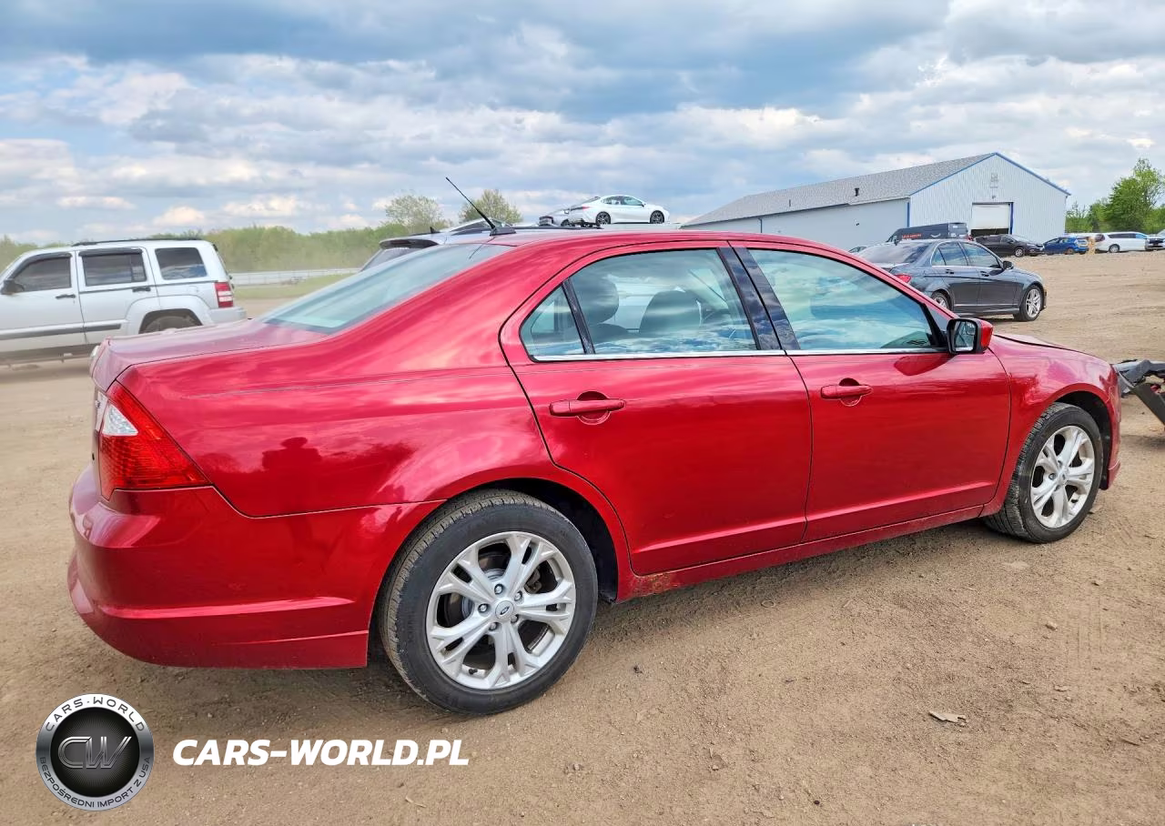 2012 Ford Fusion Se VIN:3FAHP0HA3CR161643 - 3