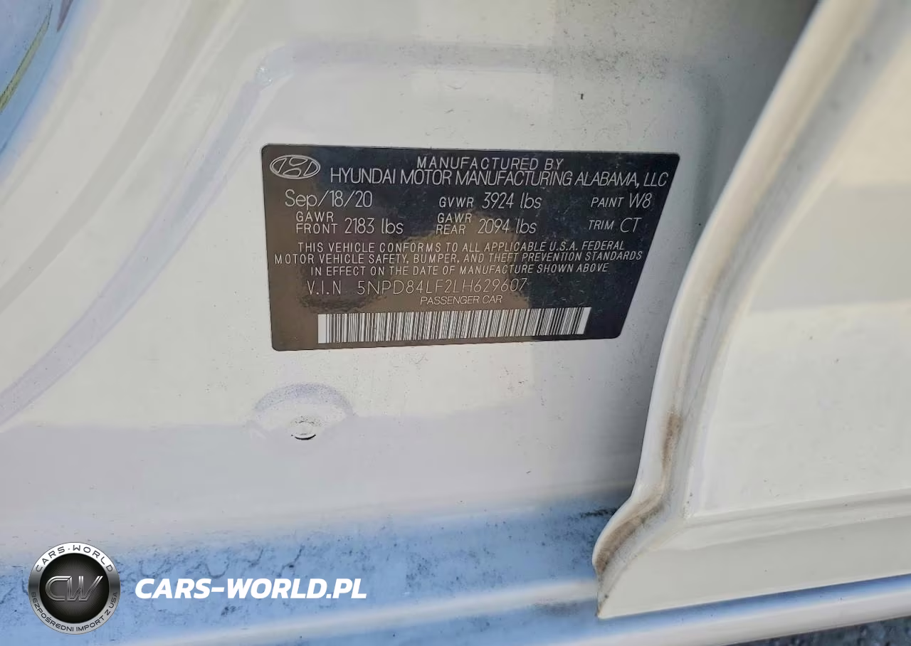 2020 Hyundai Elantra Sel VIN:5NPD84LF2LH629607 - 12