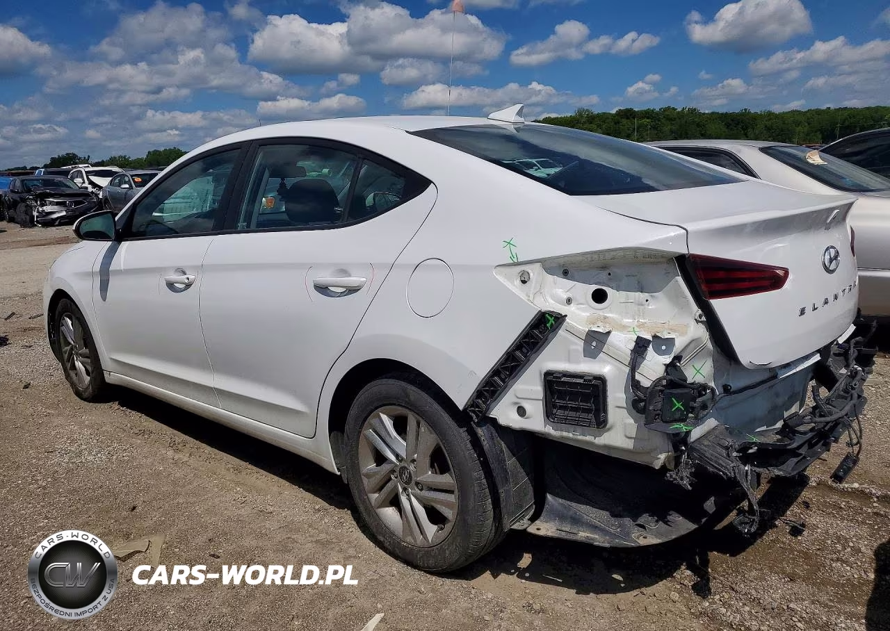 2020 Hyundai Elantra Sel VIN:5NPD84LF2LH629607 - 2