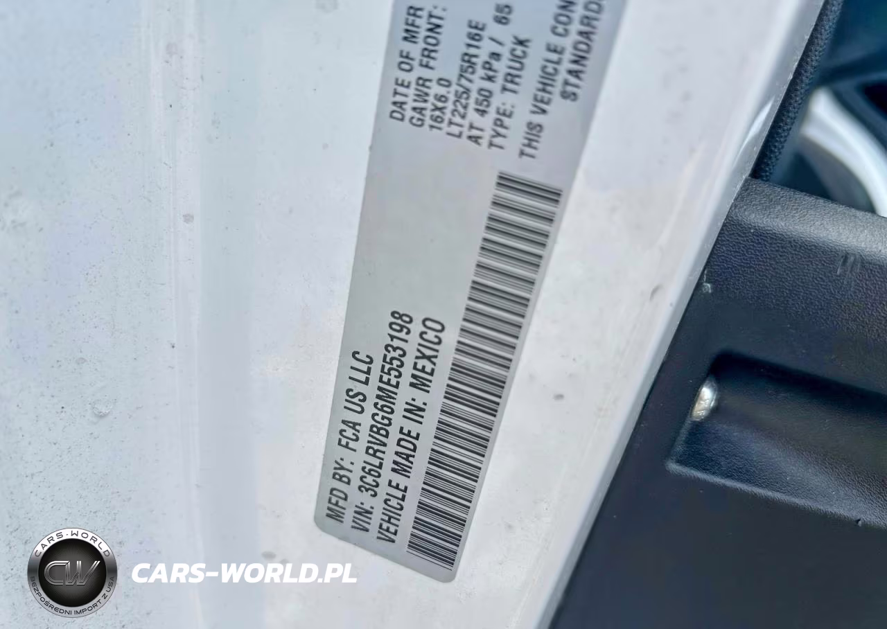 2021 Ram Promaster 1500 1500 High VIN:3C6LRVBG6ME553198 - 10