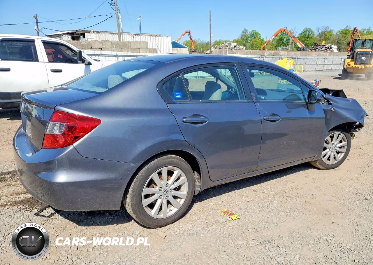 2012 Honda Civic Ex VIN:19XFB2F86CE379871 - 3